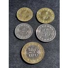 Бахрейн 5,10,25,50,100 филсов 2014-2017 Unc