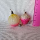 Ёлочные старые матовые игрушки. 9-26