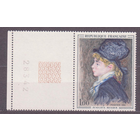 Франция 1968 Искусство Живопись Огюст Ренуар 1 марка MNH **\\7