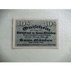 10  пфенниги 1921  Munden