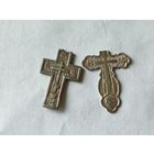 Крестики, 84 проба, серебро.