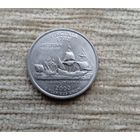 Werty71 США 1 квотер 25 центов 2000 Вирджиния D Корабль
