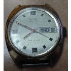 Часы слава, календарь. Экспорт. На ходу. Позолоченные AU 20