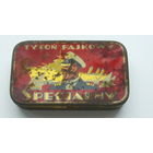 Жестяная коробочка от табака.