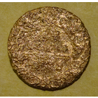 Деньга 1732 , вес  7,3  , редка чеканка , не каталожная , гурт узорчатый , раритет