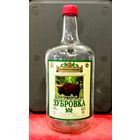Бутылка от Настойки БРЕСТСКАЯ ЗУБРОВКА * с Пробкой * с Дозатором * объём 1.75 литра * высота 30.5 см * диаметр 12 см