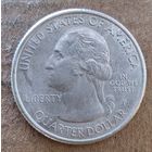 США квотер, 1/4 доллара 2019 г., Американский Мемориальный Парк, отметка МД: "Р" Филадельфия, UC# 110