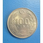 Турция 100 лир 1987 год Ататюрк состояние