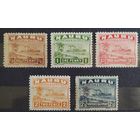 Британские колонии. Науру 1924-48 г. SG26a, 27b-30b MH
