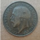 Великобритания 1 пенни 1915 г., КМ# 810