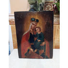 Писанная Икона Божией Матери Избавительница от бед страждущих 19 век.