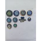 Динамо Минск Х.К. КХЛ  значки цена за 1 знак