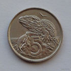 Новая Зеландия 5 центов, 1967