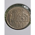 200 лир 1992 г., Сан-Марино "Открытие Америки".