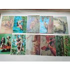 Стереооткрытки с голографическим эффектом. Фауна. цена за 1 шт.