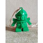 Свисток красно-зелёный робот