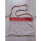 Сумка,  торба с пояском, домотканая старинная