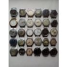 ЧАСЫ РАЗНЫЕ СССР (30-ШТУК)-(32333)