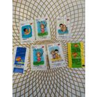 Вкладыши от жвачки.