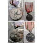 Медаль "За участие в боях за Берлин",  с лентой. Польша.