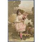 Детская открытка. Франция. Начало 20-го века.