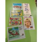 Вкладыши разные лот