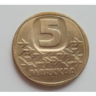Финляндия 5 марок 1984 год ледокол