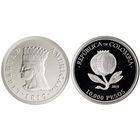 Колумбия 10000 песо, 2019 200 лет Независимости UNC капсула