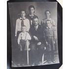 Фото "Харцеры с учителем", старая Польша, 1930-е гг.