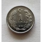 Турция 1 лира, 1988