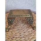 Старинная латунная подставка Франция С рубля