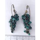 Серьги  винтажные