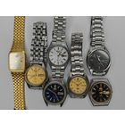 Часы Seiko 5. Citizen. Orient. Некоторые на ходу. Одним лотом 7 шт. С рубля