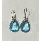 Серьги серебро 875 звезда леденцы времен СССР крупные редкие серебряные сережки