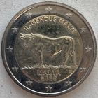 Мальта 2 евро 2025 г. Мальтийский бык