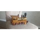 Паровоз винтаж интерьер коллекция с рубля!