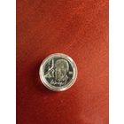 СССР. Чехов. 1990, 1 рубль. Капсула