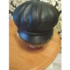 Шапка женская кожа .Р56-58 УТЕПЛЕННАЯ