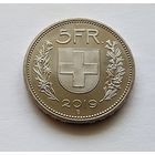 Швейцария 5 франков, 2019