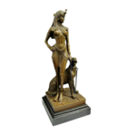 Красивая скульптура Клеопатра Европа Бронза