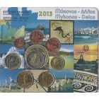 Греция набор евро 2013 BU (8 монет)