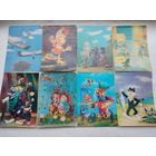 Стереооткрытки с голографическим эффектом. Герои мультфильмов_4. цена за 1 шт.