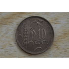Литва 10 центов 1925
