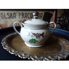 Антикварная сахарница KPM Копенгаген Дания костяной фарфор