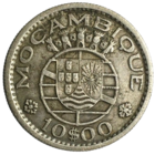 Мозамбик 10 эскудо, 1960 (серебро)