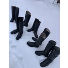 Лот оригинальных хромовых сапог советских офицеров. Цена за 1 пару!