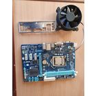 М. платы (intel H61, Сокет LGA1155) + Процессор + ОЗУ