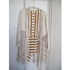 Эффектный комплект. Накидка с сеткой. Блузка. Р. 52