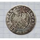 6 грошей 1665 год. Шестак.