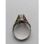 Кольцо серебро СССР, камень